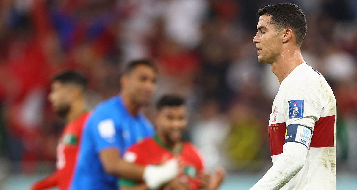 Marruecos elimina sorprendentemente a Portugal; Cristiano Ronaldo llora su eliminación