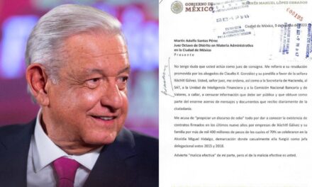 Esto dice la carta que AMLO envió al juez que amparó a Xóchitl Gálvez
