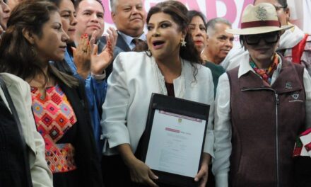 Clara Brugada se registra en la contienda interna de Morena: busca la Jefatura de Gobierno en CDMX