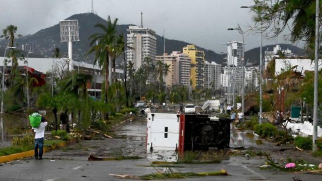 Al menos 27 muertos dejó el huracán en Acapulco