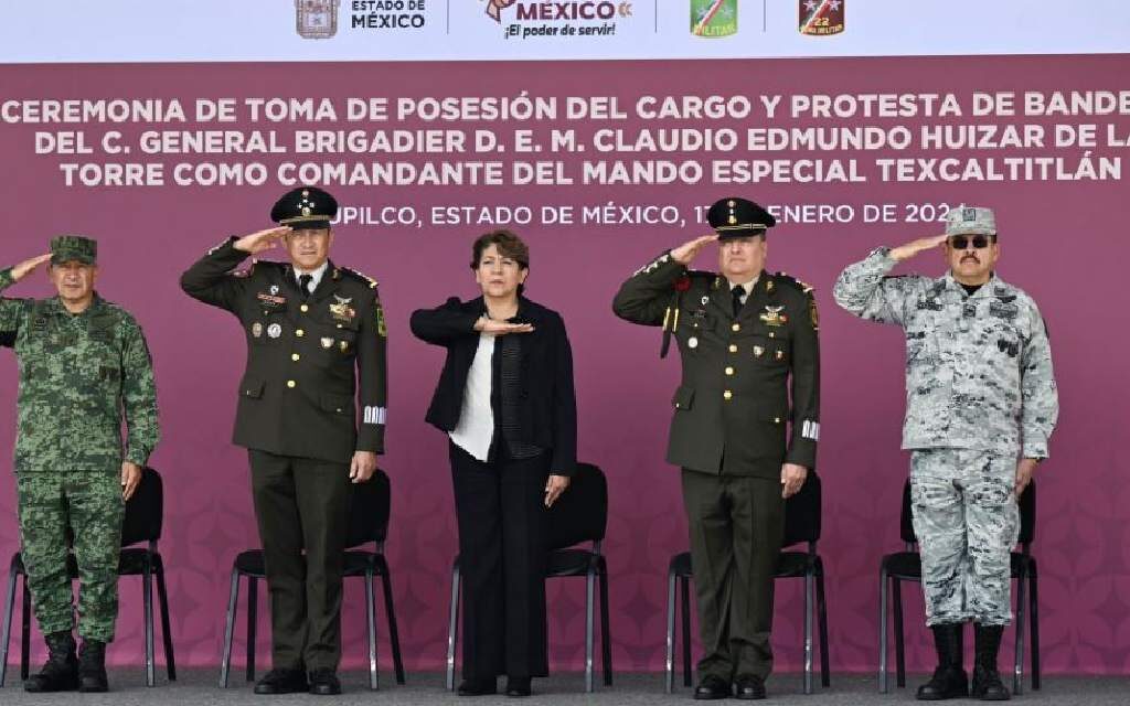 Designan a comandante del Ejército como mando especial en Edomex; va a Texcaltitlán