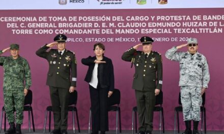 Designan a comandante del Ejército como mando especial en Edomex; va a Texcaltitlán