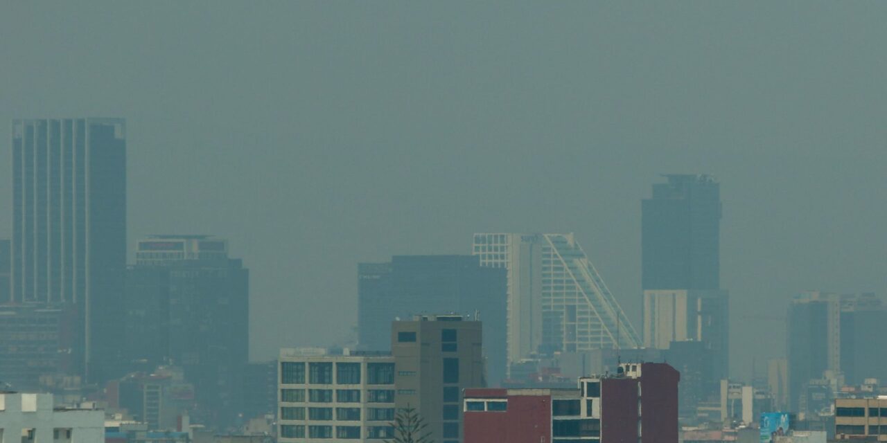 La CDMX inicia 2024 con alerta por contaminación del aire