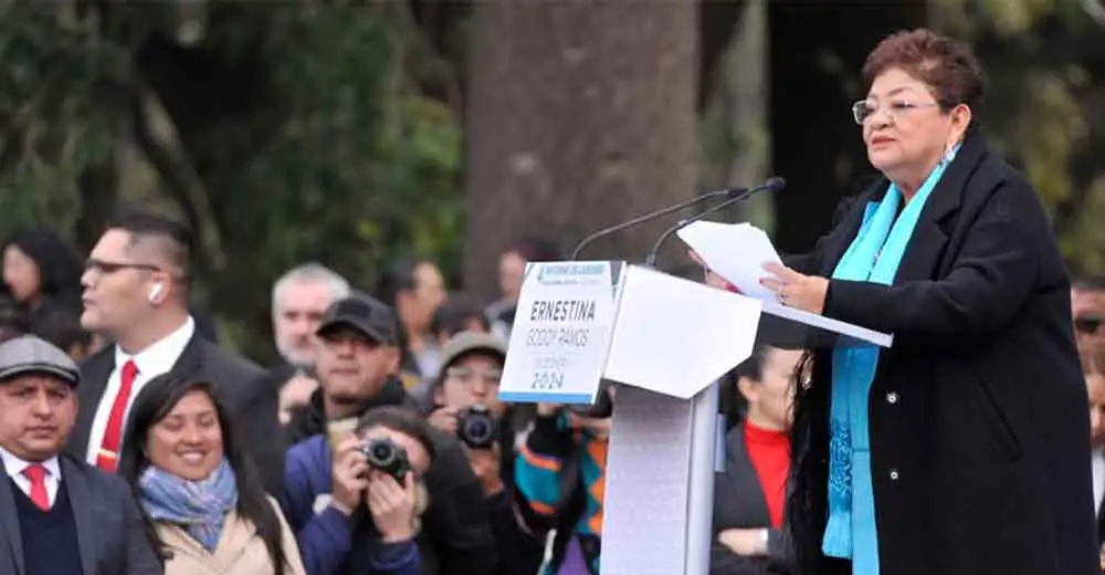 Ernestina Godoy usa tema del “cártel inmobiliario” para lanzarse contra el PAN por no ratificar su nombramiento como fiscal de CDMX