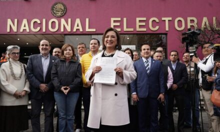 Xóchitl Gálvez presenta denuncia contra Claudia Sheinbaum ante el INE por supuesto uso de recursos de Notimex en campaña