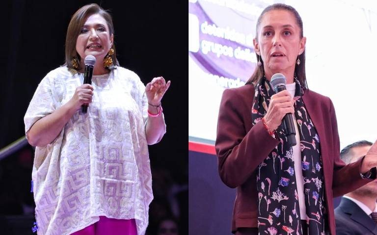 Xóchitl Gálvez gastó el doble que Sheinbaum en precampaña, según datos del reporte preliminar de la UTF