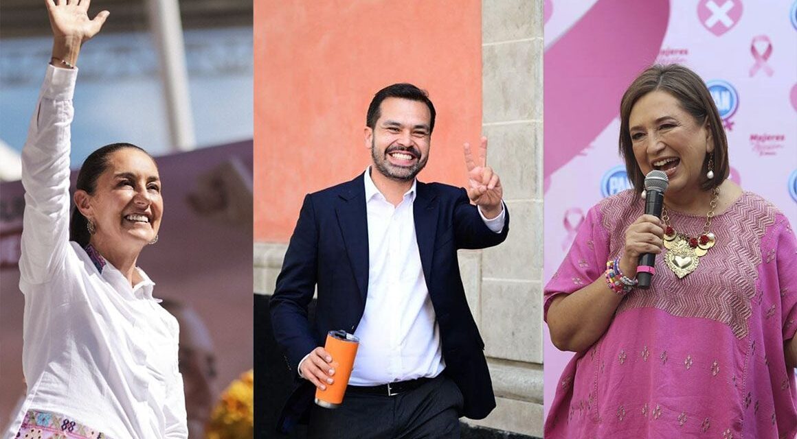 TRES DEBATES, TRES SEDES, TRES CANDIDATOS