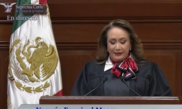 Yasmín Esquivel: Ministras y ministros tienen el objetivo de fortalecer el estado de Derecho