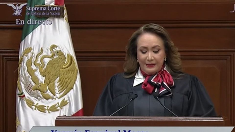 Yasmín Esquivel: Ministras y ministros tienen el objetivo de fortalecer el estado de Derecho