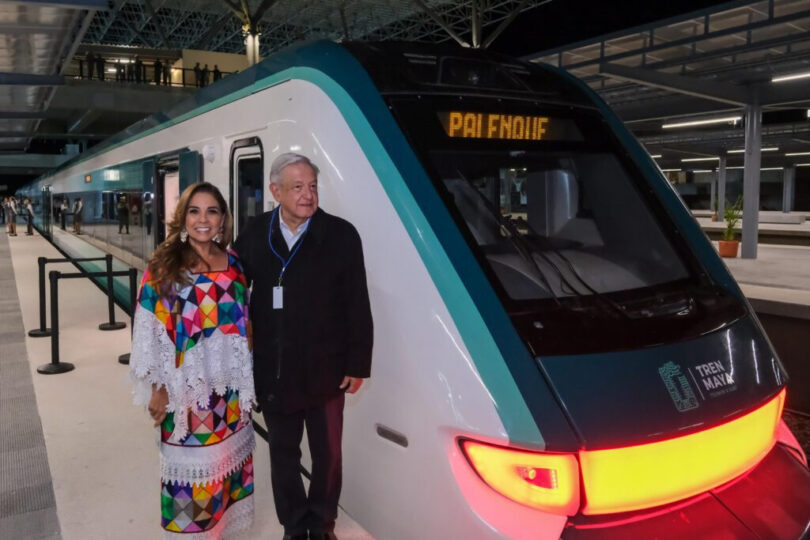 AMLO inaugura el tramo Cancún-Palenque del Tren Maya en este Fin de Año 2023