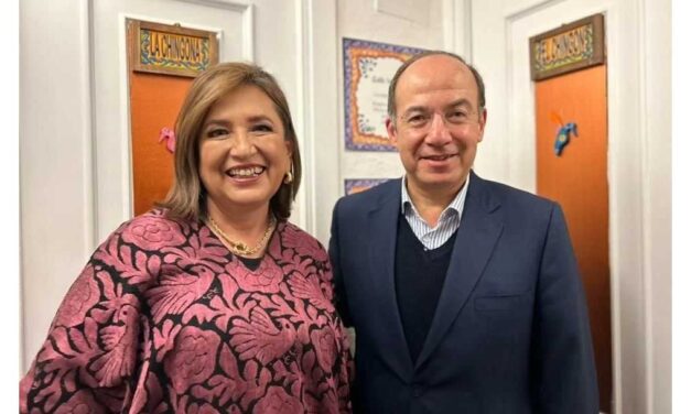 Xóchitl Gálvez llega a Madrid y se ve con Felipe Calderón, quien reside en España Redacción