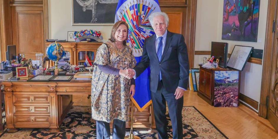 Xóchitl Gálvez pide ahora a la OEA vigilar comicios en México