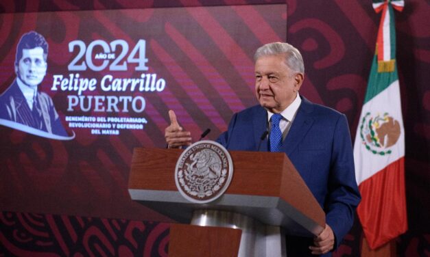 AMLO CELEBRA QUE OPOSICIÓN APOYE SU PROPUESTA DE PENSIÓN, PERO IMPUGNARÁ LA ELÉCTRICA