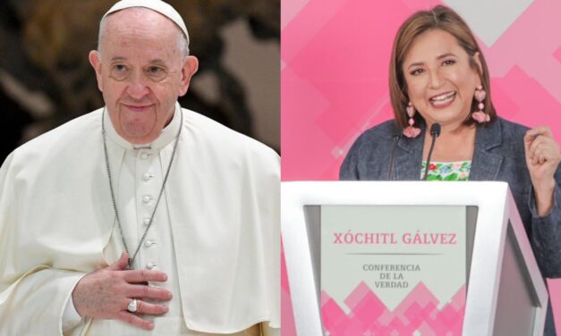 El papa Francisco recibe a Xóchitl Gálvez en audiencia privada en el Vaticano