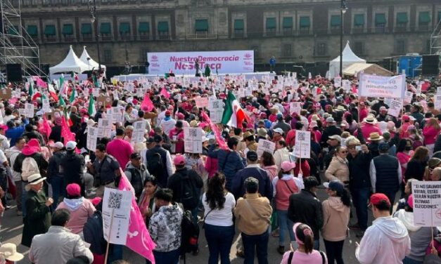 Xóchitl Gálvez celebra “Marcha por la Democracia” y la participación ciudadana
