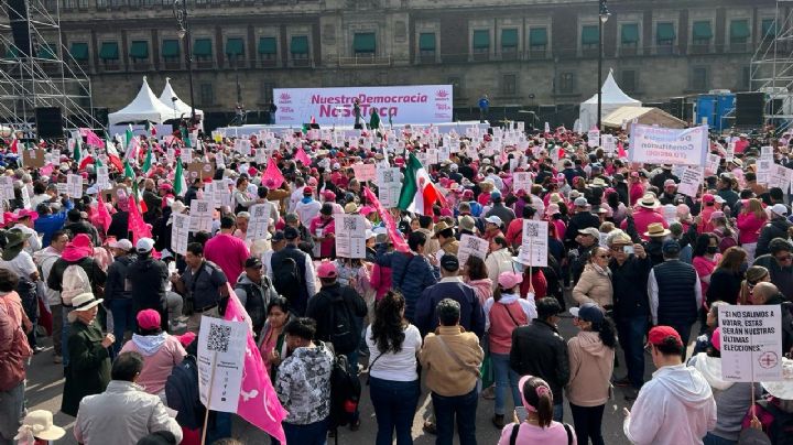 Xóchitl Gálvez celebra “Marcha por la Democracia” y la participación ciudadana