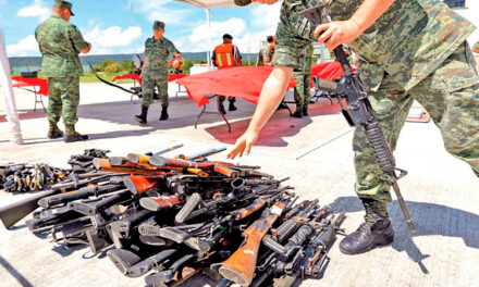 Crecen 151% los permisos de adquisición de armas en México