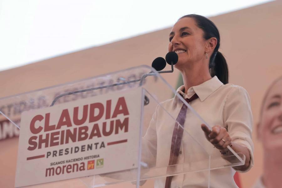 La candidata presidencial Claudia Sheinbaum descarta “narcoelección” e insistirá en caso Ayotzinapa