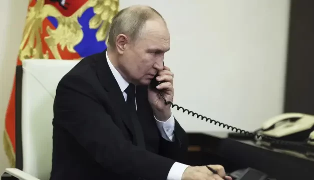 Putin se empeña en vincular a Ucrania con el atentado de Moscú