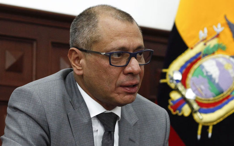 México concede asilo a exvicepresidente de Ecuador, Jorge Glas