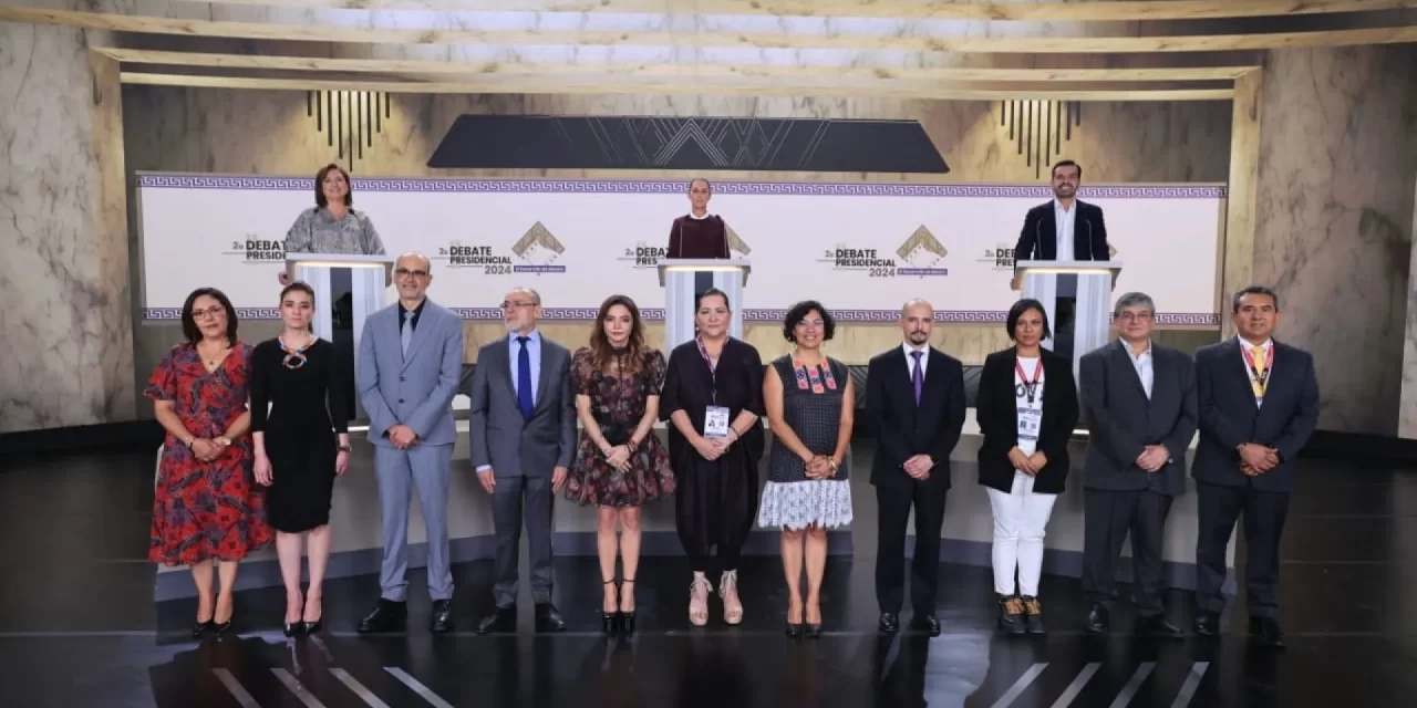 Resumen del segundo debate presidencial entre Claudia Sheinbaum, Xóchitl Gálvez y Álvarez Máynez