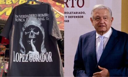 AMLO se pronuncia sobre playeras de la ‘Santa Muerte’