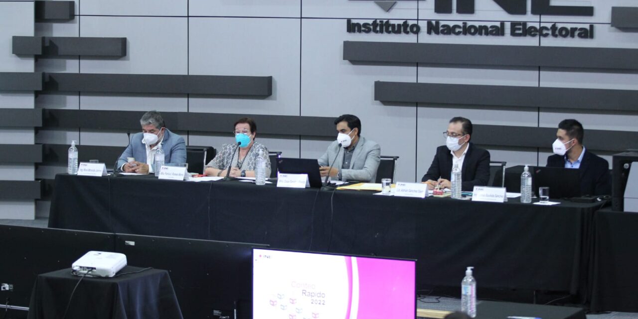 INE selecciona muestra de casillas para realizar conteos rápidos