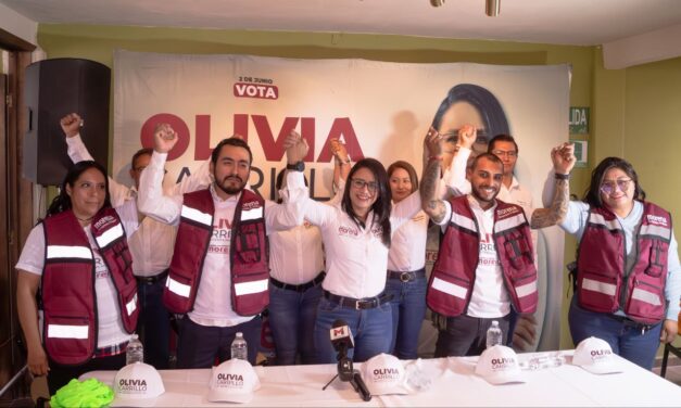 Declinan candidatos del PT y PRD así como estructuras del PVEM y PAN, en favor de la candidata de Morena Olivia Carrillo