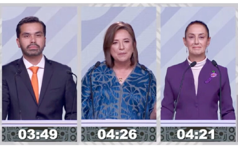 Último debate presidencial, un sin fin de acusaciones