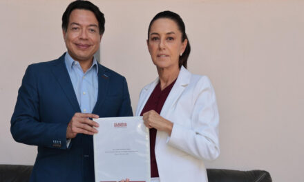 Encuestas de Morena revelan que 80% de la gente quiere la reforma Judicial de AMLO: Sheinbaum
