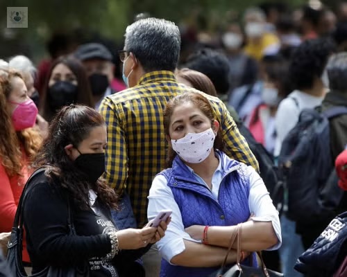 Tras repunte de casos por Covid-19, capitalinos retoman uso de cubrebocas
