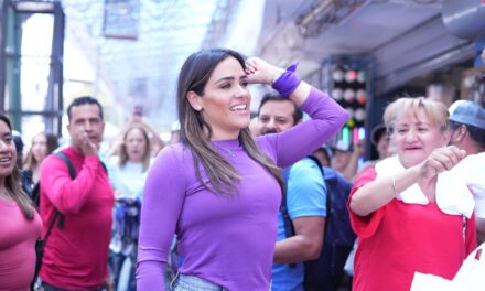 Con el apoyo de las vecinas y vecinos de Cuauhtémoc, estamos listos para refrendar nuestra victoria, Rojo de la Vega