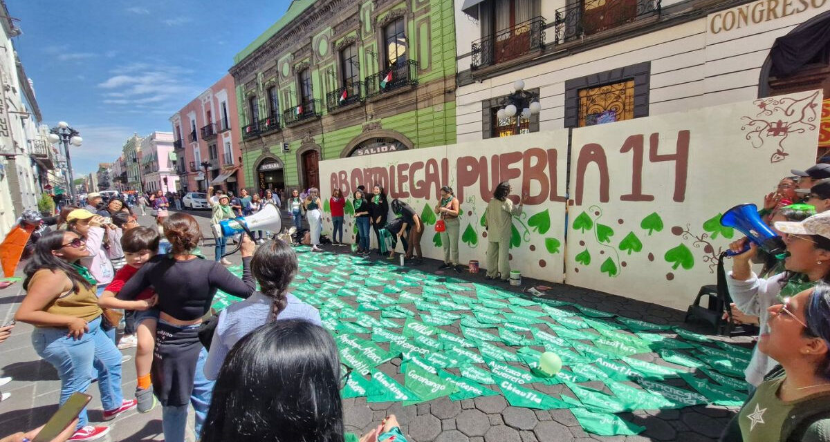 Congreso de Puebla despenaliza aborto dentro de las 12 semanas de gestación