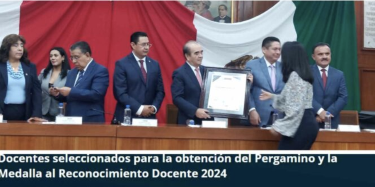 Diputado mexiquense Abraham Saroné entrega premios por excelencia docente…a familiares y amigos