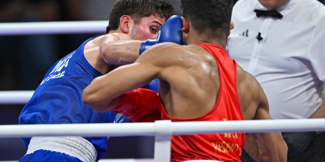 Asegura medalla boxeador mexicano en París 2024