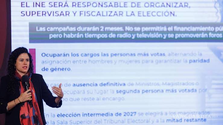 Presentan boleta para elegir a jueces y ministros en caso que sea aprobada la Reforma Judicial