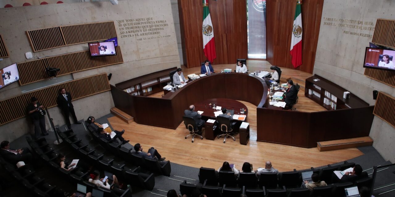 LA DECISIÓN DEL TRIBUNAL ELECTORAL NO ES DEFINITIVA