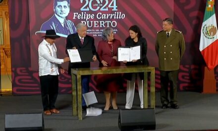 AMLO cierra su gobienro firmando las reformas constitucionales de la Guardia Nacional y de Pueblos Indígenas
