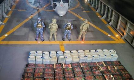 Semar hace histórico decomiso de droga: 8 toneladas al suroeste del puerto de Lázaro Cárdenas