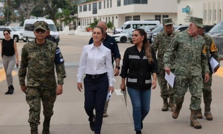Anuncia presidenta que hoy comienza censo de damnificados en Guerrerro y Oaxaca por huracán John