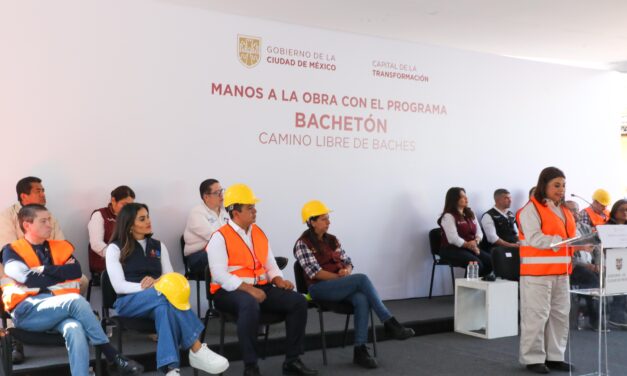 Con el “Bachetón” y en coordinación con el Gobierno de Clara Brugada, Alessandra Rojo de la Vega atenderá 5 mil baches en la Cuauhtémoc