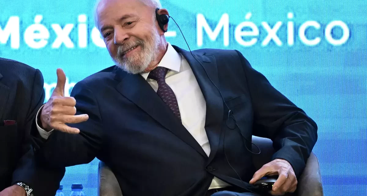 Ante empresarios mexicanos, presidente de Brasil pide confiar en Claudia Sheinbaum
