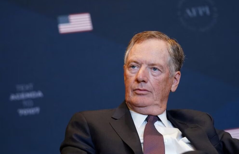 Trump quiere que Lighthizer maneje la política comercial