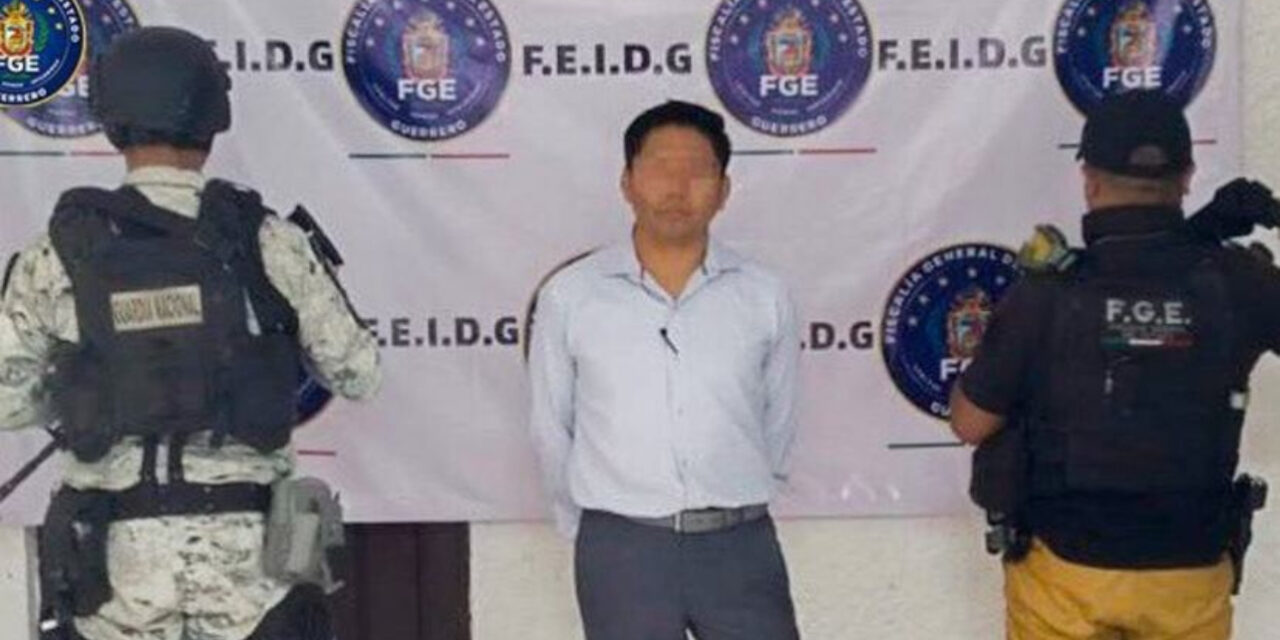 Detienen a funcionario de la Secretaría de Seguridad Pública de Guerrero por asesinato del alcalde de Chilpancingo