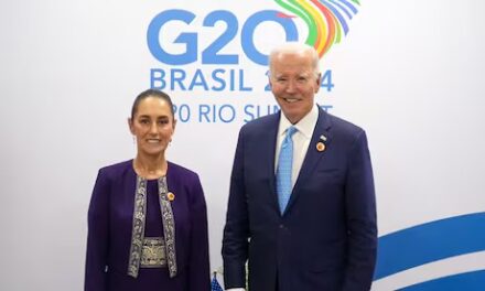 Seguridad y migración, los temas que abordaron Sheinbaum y Biden en el G20