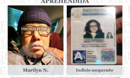 Detienen en Tlaxcala a la falsa psiquiatra Marilyn “N”
