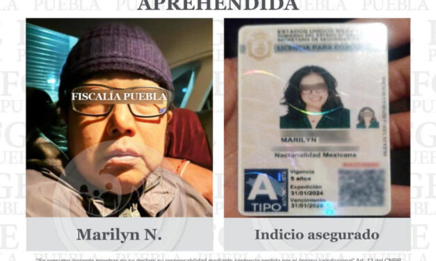Detienen en Tlaxcala a la falsa psiquiatra Marilyn “N”