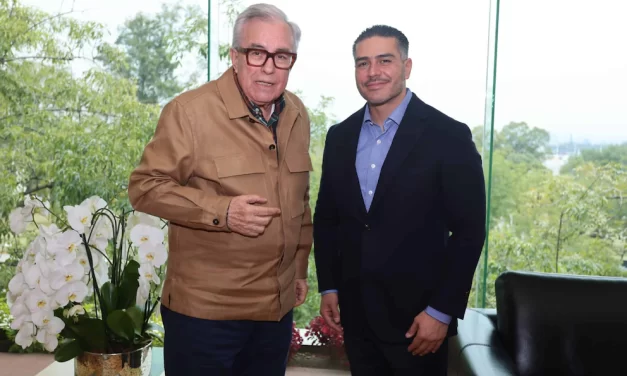 Harfuch llega a Sinaloa y se reúne con el gobernador Rubén Moya