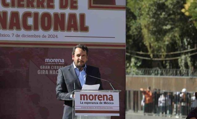 Meta de Morena en 2025 será afiliar a 900 mil en CDMX: López Beltrán