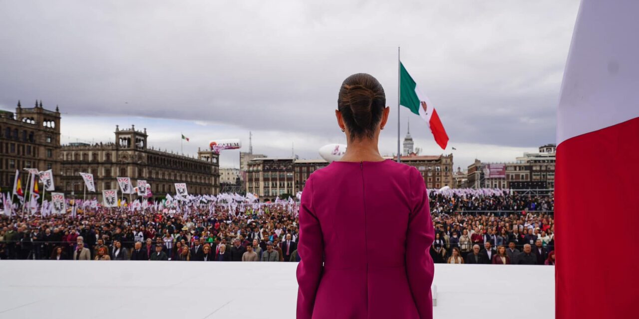 Aquí los puntos claves del discurso de Sheinbaum en sus 100 días de gobierno